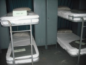 JFK Bunker Sleeping quarters