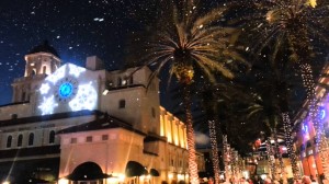 CityPlace Christmas snow