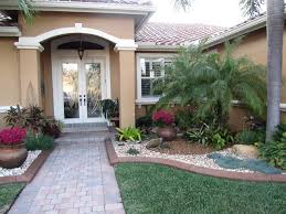 florida front entry landscape