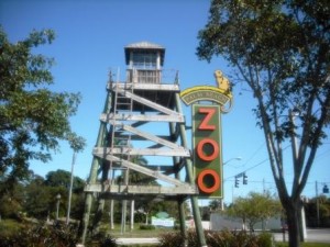 Palm Beach Zoo Entry Sign