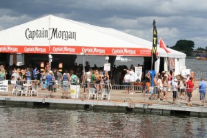 Captain Morgan barge Sunfest WPB