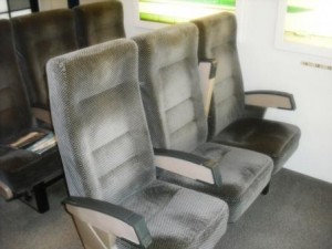 Morikami Museum 2016 Shinkansen Bullet Train Seats