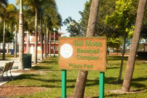 Phipps Park WPB Baseball Complex Sign