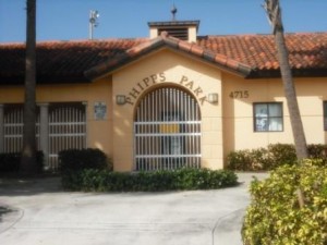 Phipps Park WPB Skate Park Entry Building