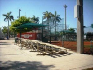 Phipps Park WPB Spectator bleachers