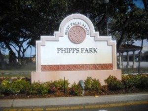 Phipps Park WPB sign