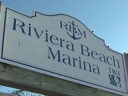 Riviera Beach Marina sign