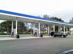 PBIA Travel Station Mobil Gas Station