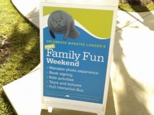 Manatee Lagoon Family Fun Weekend