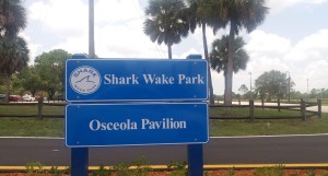 Shark Wake Park sign2019