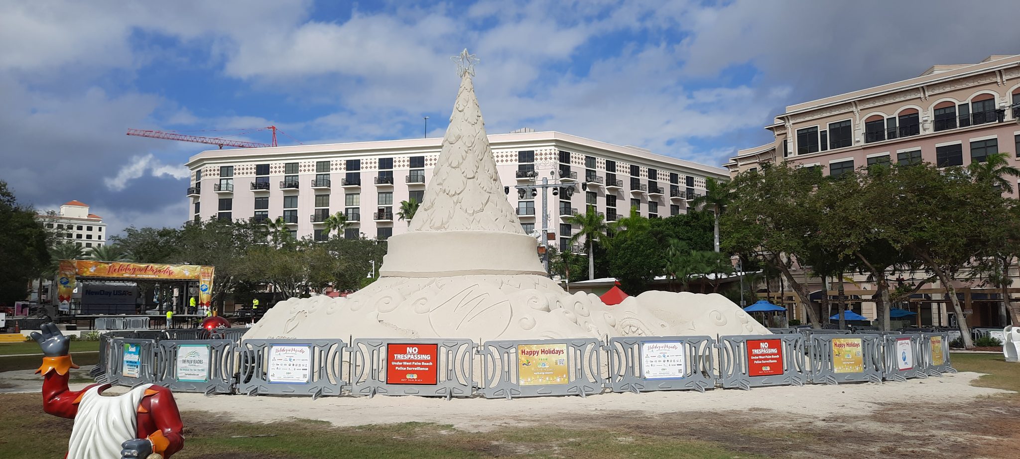 Sandi Christmas Tree WPB West Palm Beach Parks